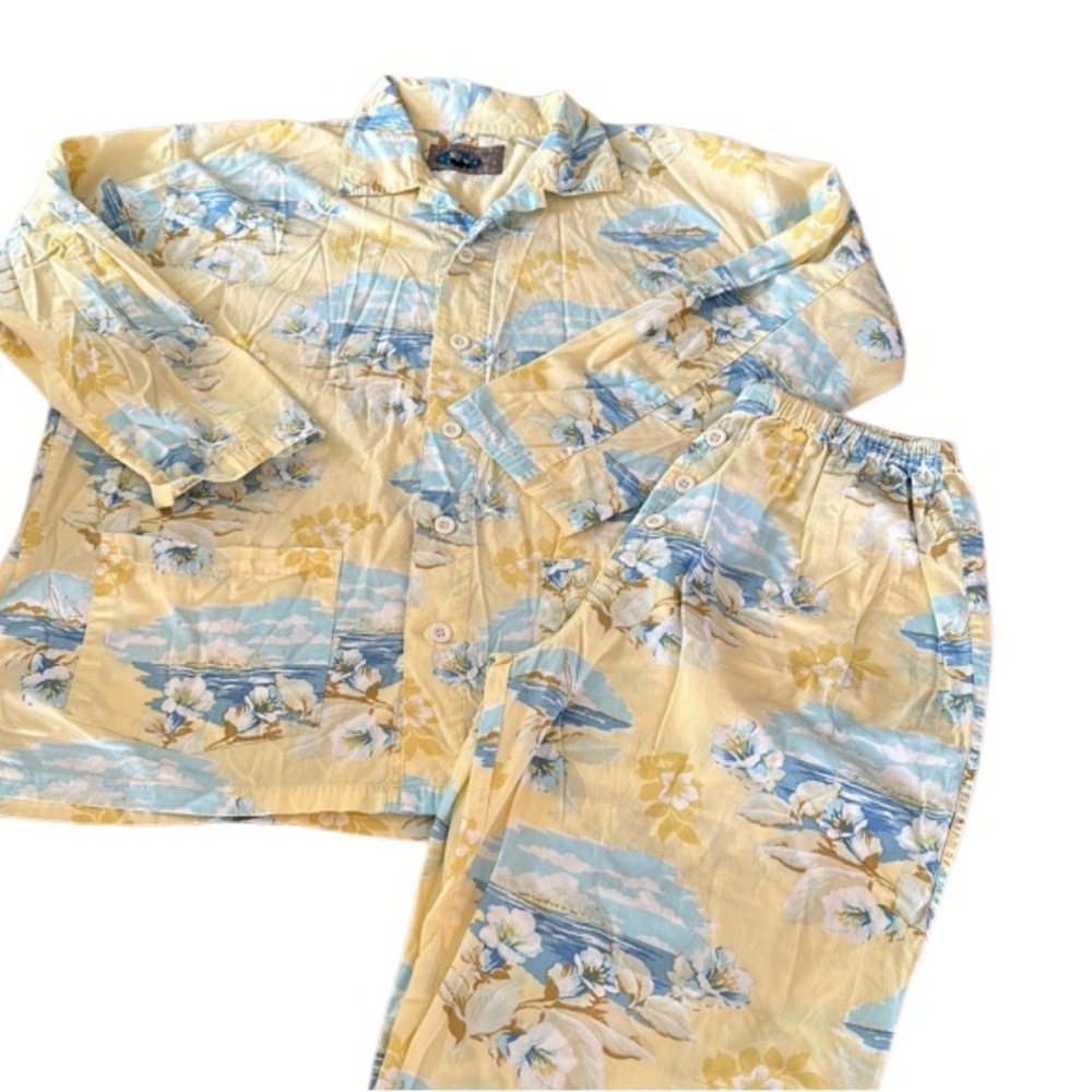 P.J. SALVAGE vintage cotton pajama set